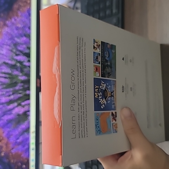 Amazon Fire 7 Kids Smart Tablet 16GB Purple Color Brand New - Picture 4 of 4